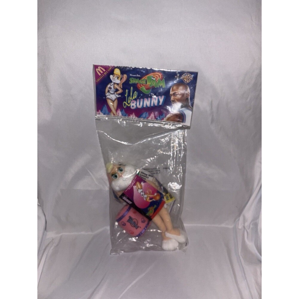 Vintage McDonald’s Space Jam Lola Bunny Plush Sealed